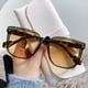thumbnail image 2 of Gafas de sol polarizadas Vintage para hombre y mujer, lentes cuadradas populares, negras, UV400 Fivean unisex, 2 of 2