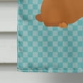 thumbnail image 4 of Caroline's Treasures BB8143CHF Drapeau de Maison en Toile à Carreaux Bleus Lapin Rex, 4 of 4