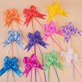 thumbnail image 3 of MesaSe 20pcs  Heart Print Pull Bows 10 Colors 5.5Inch Large Pull Bows Ribbon Perfect For Gift Box And Bag Wrapping  Basket Decoration  Christmas Tree Decor  Weddings  Birthdays And Party, 3 of 7