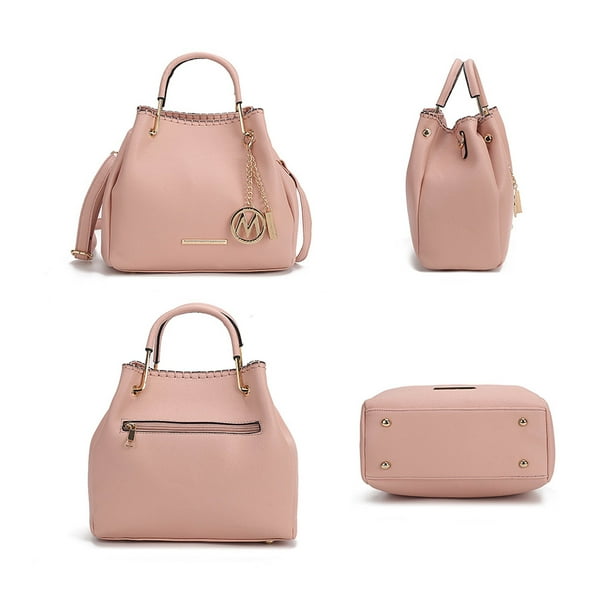 MKF Collection Women's Isidora Vegan Leather Shoulder Bag by Mia K