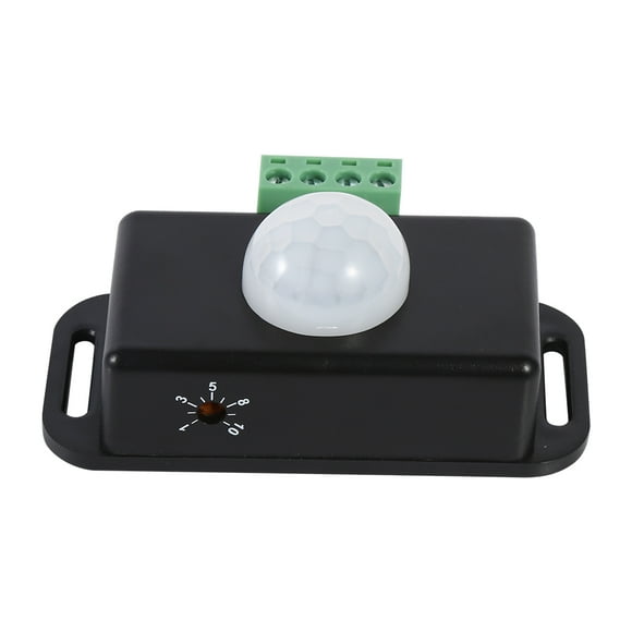 Interruptor de Sensor de Movimento, Fácil de Usar, Ajusta El Brillo de La Luz, Para Lámparas y Tiras LED