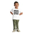 thumbnail image 3 of Worlds Okayest Nephew Aunt Uncle Joke Youth T Shirt Tee Boys Infant Toddler Brisco Brands 3T, 3 of 4