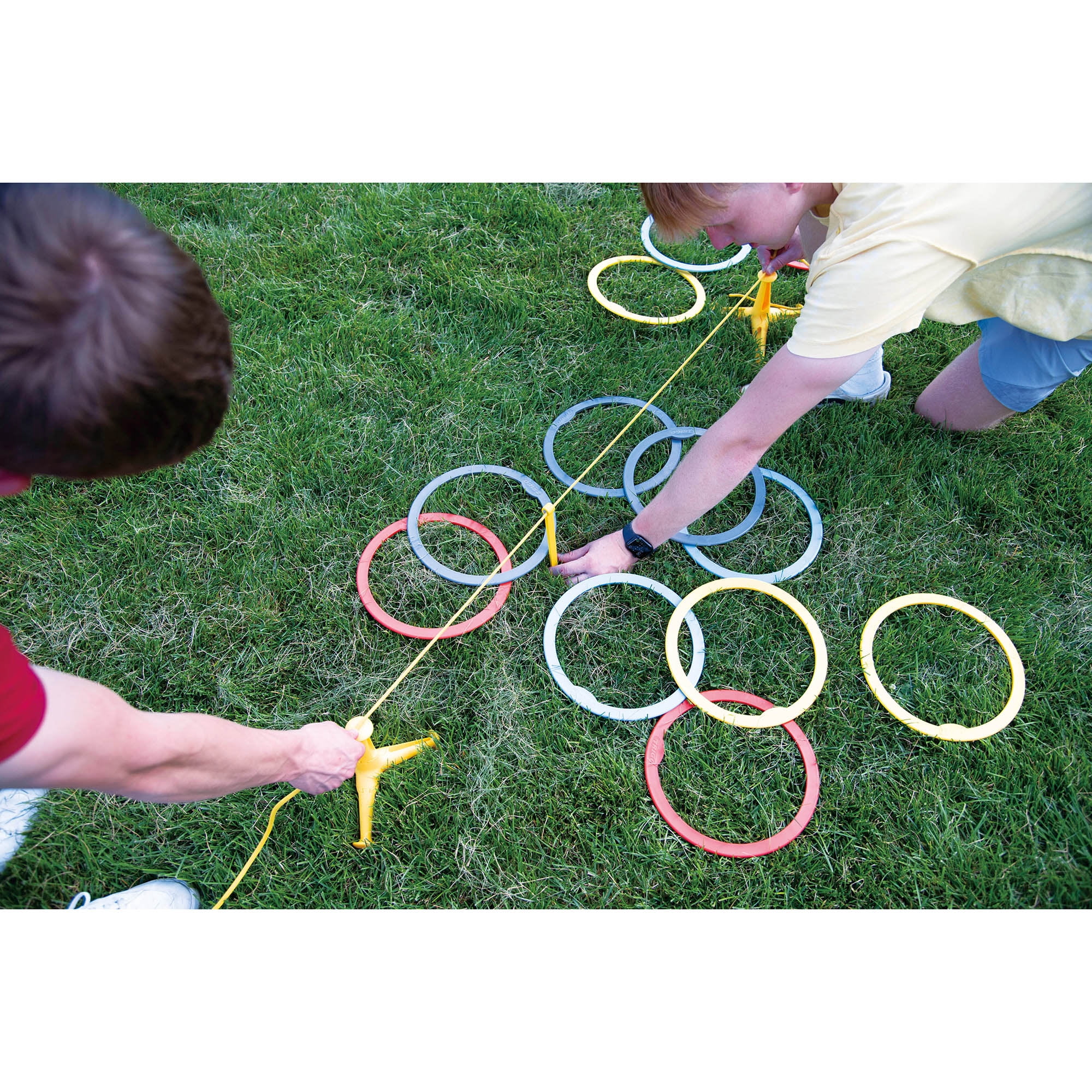 Do-U-Play: Trigo Ring Toss - Colorful Throwing & Hooking Game, Outdoor & Yard Activity, Combines Strategy & Coordination, Family Adults & Kids Ages 3+
