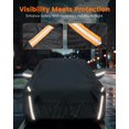 thumbnail image 5 of Nrdde 2025 Latest Model Car Cover Waterproof All Weather for Automobiles,5 Layers Sedan Car Cover Heavy Duty Outdoor Rain Sun Snow Dust Protection,Full, 5 of 5