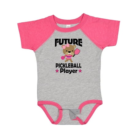 

Inktastic Future Pickleball Player Girls Gift Baby Girl Bodysuit