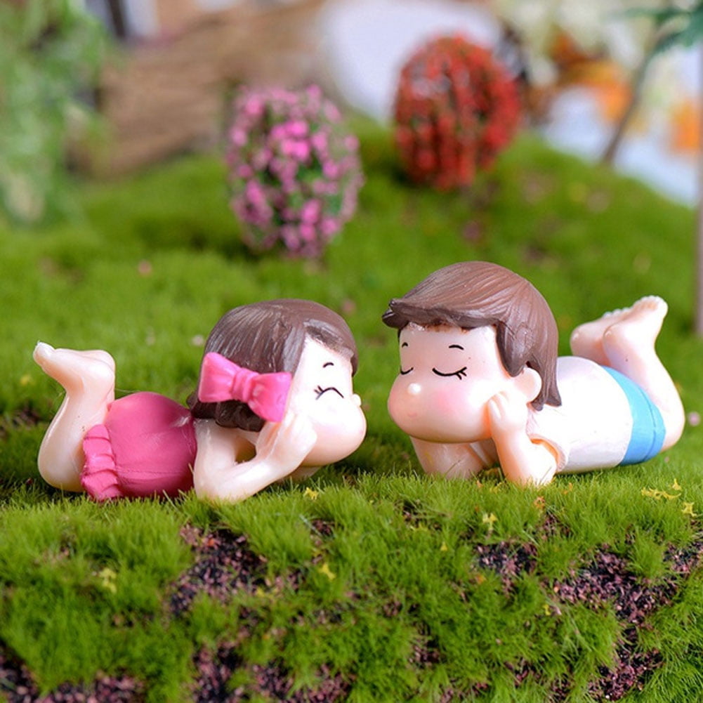 Cute Miniature Figurine Fairy Garden Dollhouse Decor Micro Landscape HU 
