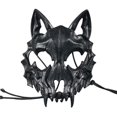 thumbnail image 3 of Crâne Réaliste Halloween pour Performances sur Scène Robe d'Anniversaire C, 3 of 10