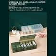 thumbnail image 4 of Wovilon Desktop Data Cable Storage Box Charger Charging Cable Organizing Split Power Cord Storage Box, 4 of 7