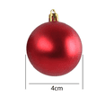 thumbnail image 2 of FloreceBien 24 piezas de 4 cm de bolas de Navidad irrompibles para árbol de Navidad, decoración para bodas, fiestas de cumpleaños, 2 of 5