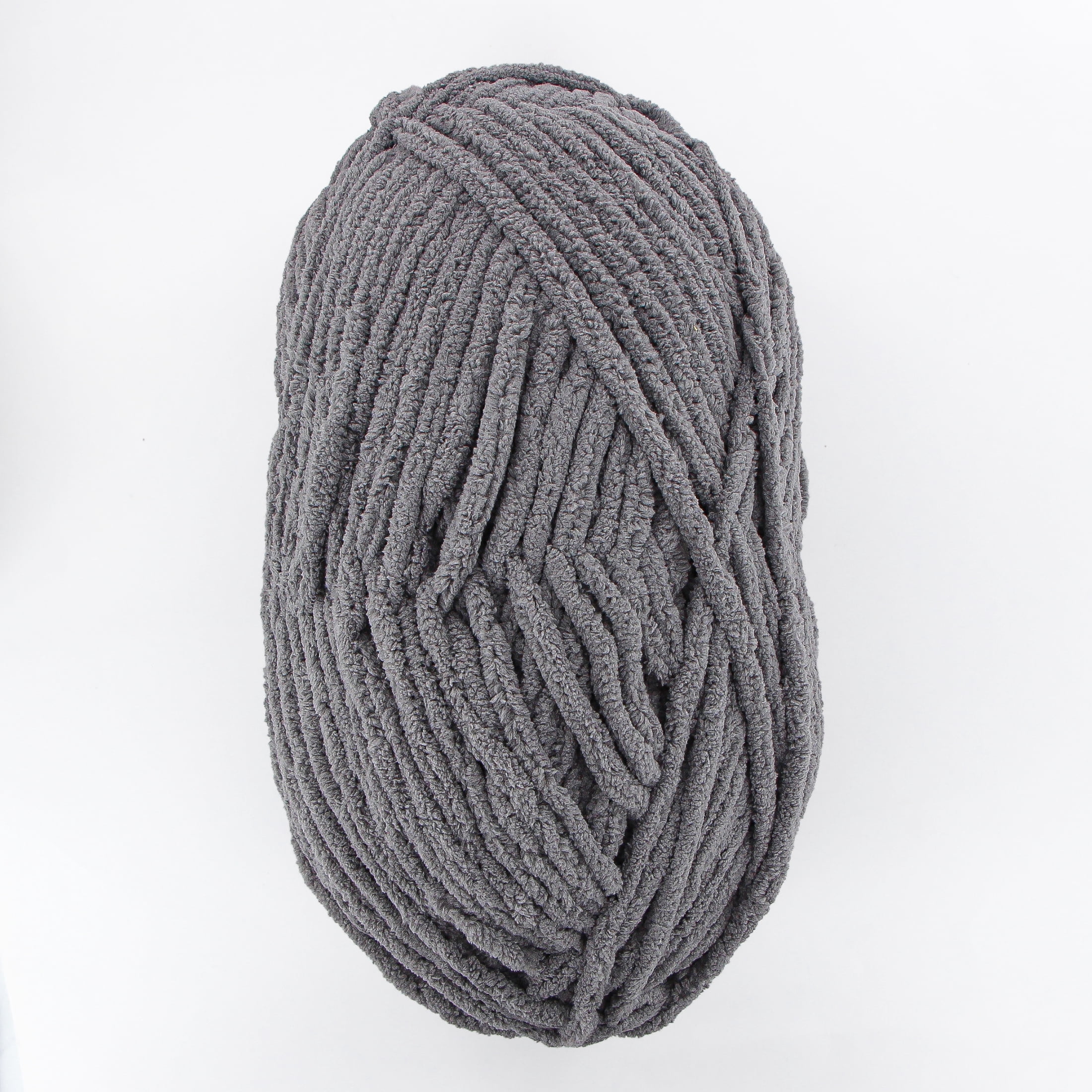 MAINSTAYS Cozy Chenille Supreme, 201m (220 yds), 300g (10.5 oz), 100% Polyester, Dark Grey