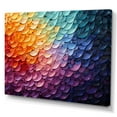 thumbnail image 2 of Designart "Harmonic Fusion Hardedge Art painting I" Modern Wall Art Living Room, 2 of 5