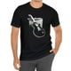 thumbnail image 1 of Stylish Guitar Print Crew Neck Tee - Soft, Breathable, Short Sleeve, Comfy Summer Top for Casual Wear - Men's Fashionable Graphic T-Shirt for Music Lovers, Casual Sporty Tee, Comfy Tee, 1 of 6
