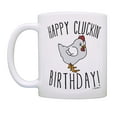 thumbnail image 2 of ThisWear Chicken Birthday Gifts Happy Cluckin Birthday Mug Punny Gifts Chicken Lover Coffee Mug, 2 of 4