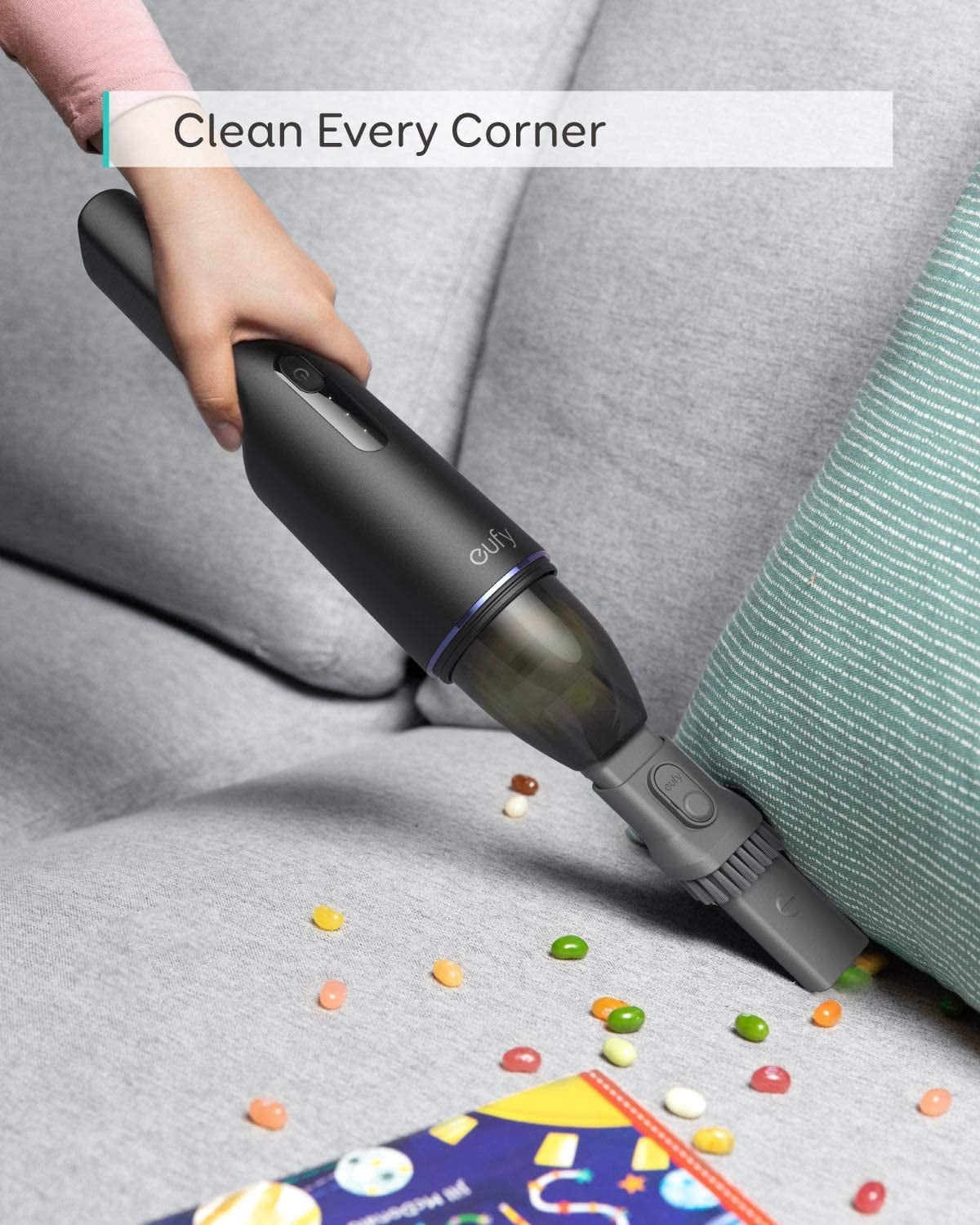 eufy by Anker HomeVac H11, 1.2lbs Lightweight, Cordless Vacuum