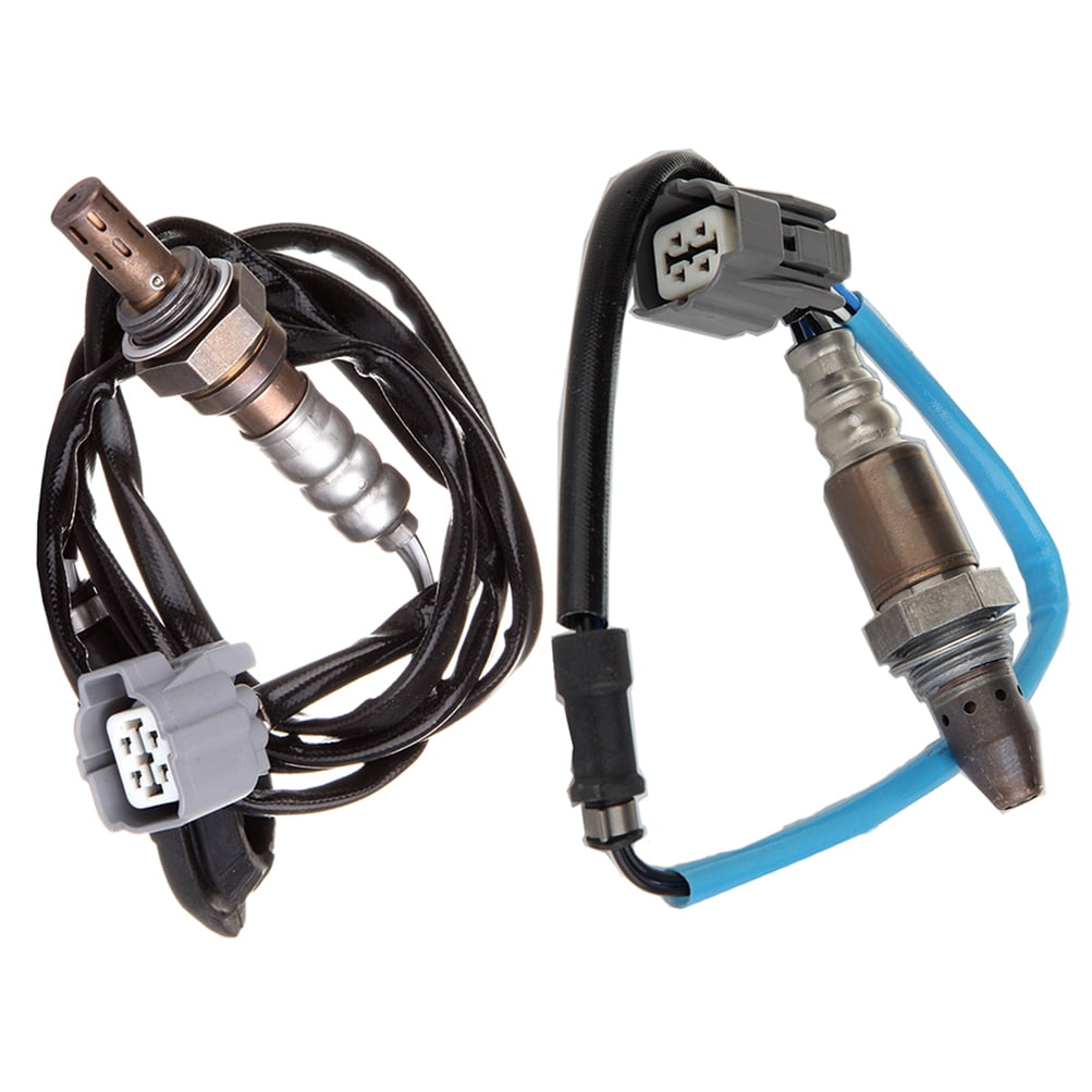SCITOO 1 Upstream Air Fuel Ratio Sensor & 1 Downstream Oxygen Sensor fit 2003 2004 2005 2006 2007 for Honda Accord Coupe Sedan 2.4L 2pcs Front & Rear 234-9040 234-4797
