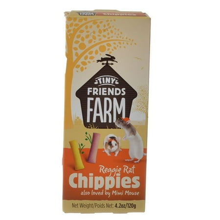 Tiny Friends Farm Reggie Rat Chippies 4.2 oz