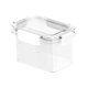 thumbnail image 1 of Recipiente hermético transparente con tapa para almacenar alimentos, ideal para la cocina y la despensa. 0.6L, 1 of 9