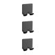 thumbnail image 1 of Estante para afeitadora de barba sweethay soporte montado en la pared de aluminio negro, 1 of 6