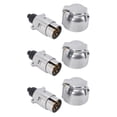 thumbnail image 1 of 6x Trailer Accessories- 7 Pin Trailer Plug 12V Rv Sockets Towbar Towing 7Pin Metal Trailer Connectors, 1 of 8