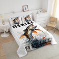 thumbnail image 4 of Erosebridal Rustic Fishing Bedding Full Comforter Set, Fish Hook Down Comforter, Farmhouse Animal Decor, 3-Piece, 4 of 7