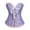 224#Multicolor, variant on GXIPO Beige Women's Lacing Corset Top Satin Floral Boned Overbust Body Shaper Bustier Waist Push Up Shapewear