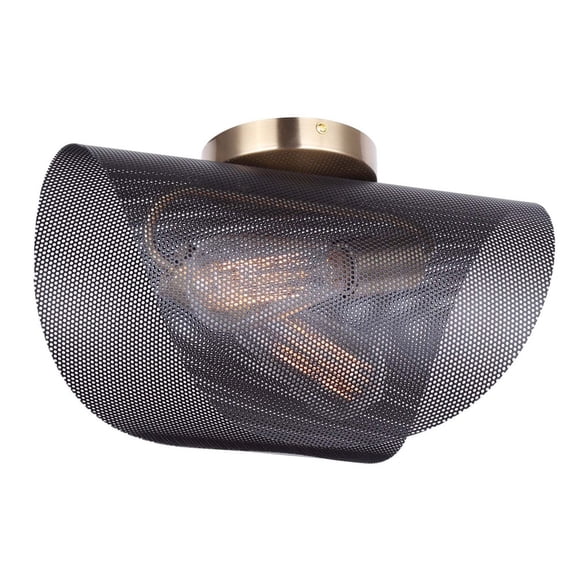 IFM1131A15BKG-Canarm Inc-Huxlee - 2 Light Flush Mount-9.5 Inches Tall and 8.5 Inches Wide