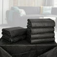 thumbnail image 2 of 6 Moving Packing Blankets 80 x 72 Inches (65 lb/Dozen) Heavy Duty Moving Pads for Protecting Furniture Professional Quilted Shipping Furniture Pads, 2 of 9
