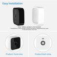 thumbnail image 4 of Silicone Skin Replacement for All-New Blink Outdoor Camera Silicone Case Protective Cover Weather Resistant Full Protection Compatible with Blink Camera, 4 of 7