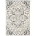 thumbnail image 5 of SAFAVIEH Brentwood Felix Floral Area Rug, 6'7" x 6'7" Round, Grey/Cream, 5 of 9