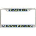 thumbnail image 1 of USNS Pecos T-AO-197 License Plate Frame, 1 of 1