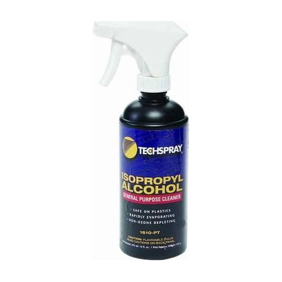 Techspray Isopropyl Alcohol, Bottle, 16 oz, Alcohol 1610-PT