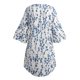 thumbnail image 5 of Mini Vestido de Vacaciones de Manga 3/4 Con Cuello en V Informal Con Estampado de Verano Para Mujer Odeerbi  ODB113843, 5 of 5