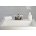 thumbnail image 2 of Kingston Brass KB5616PX Restoration 4 in. Centerset Bathroom Faucet, Polished Nickel, 2 of 5