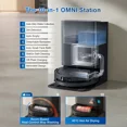 thumbnail image 4 of ECOVACS DEEBOT T80 Omni Robot Vacuum and Mop，18,000Pa Suction, OZMO™ Roller Real-Time Mop Washing，Self-Emptying, 4 of 9