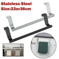 thumbnail image 2 of Lefu Over Door Tea Towel Holder Rack Bathroom Rail Cupboard Hanger Kitchen Hook, 2 of 4