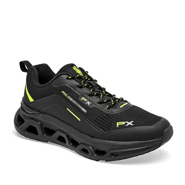 TENIS DEPORTIVOS POLO EXCHANGE NEGRO 141384