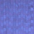thumbnail image 1 of Ahgly Company Indoor Square Abstract Blue Contemporary Area Rugs, 6' Square, 1 of 4