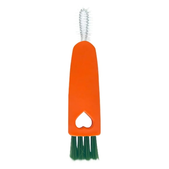 Cepillo de limpieza para cocina, tapa para taza, estropajo para lavavajillas, herramienta duradera para eliminar la suciedad rebelde, 13 x 2,5 x 1,5 cm, diseño compacto