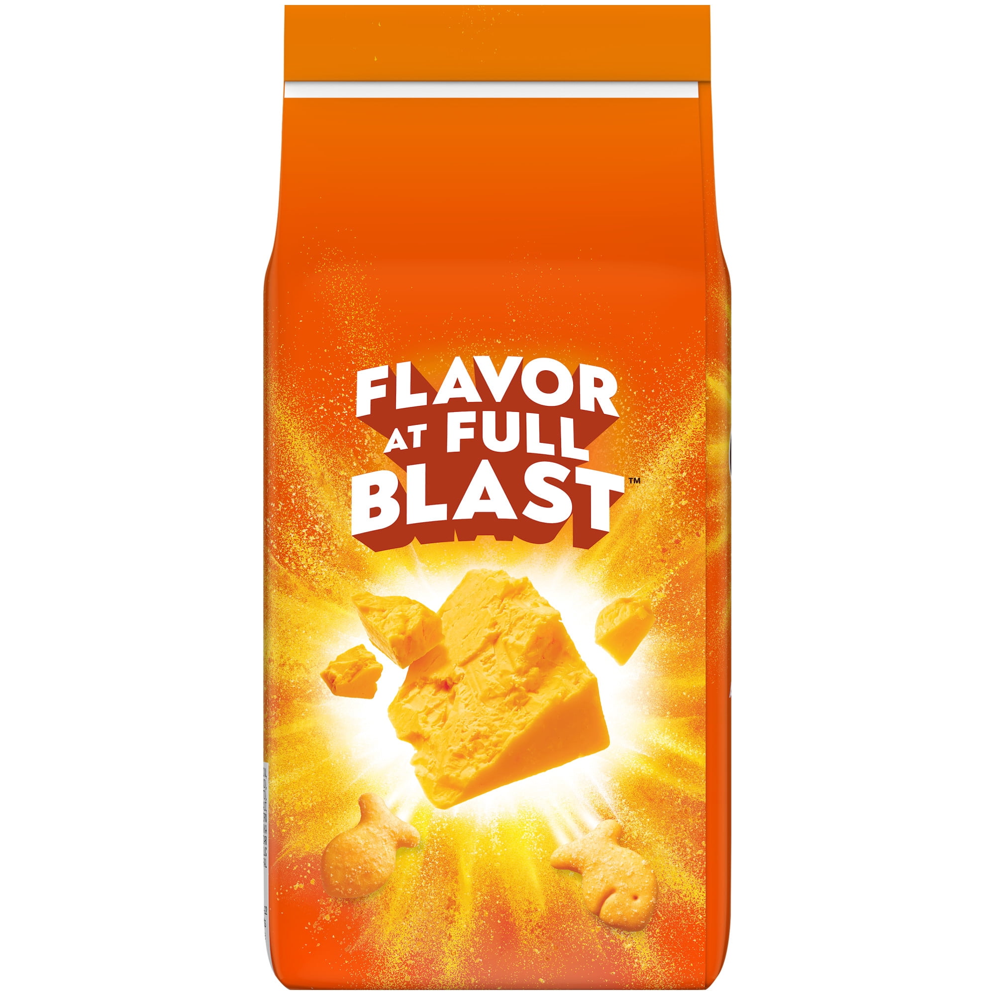 Goldfish Flavor Blasted Xtra Cheddar Cheese Crackers, 6.6 oz Bag