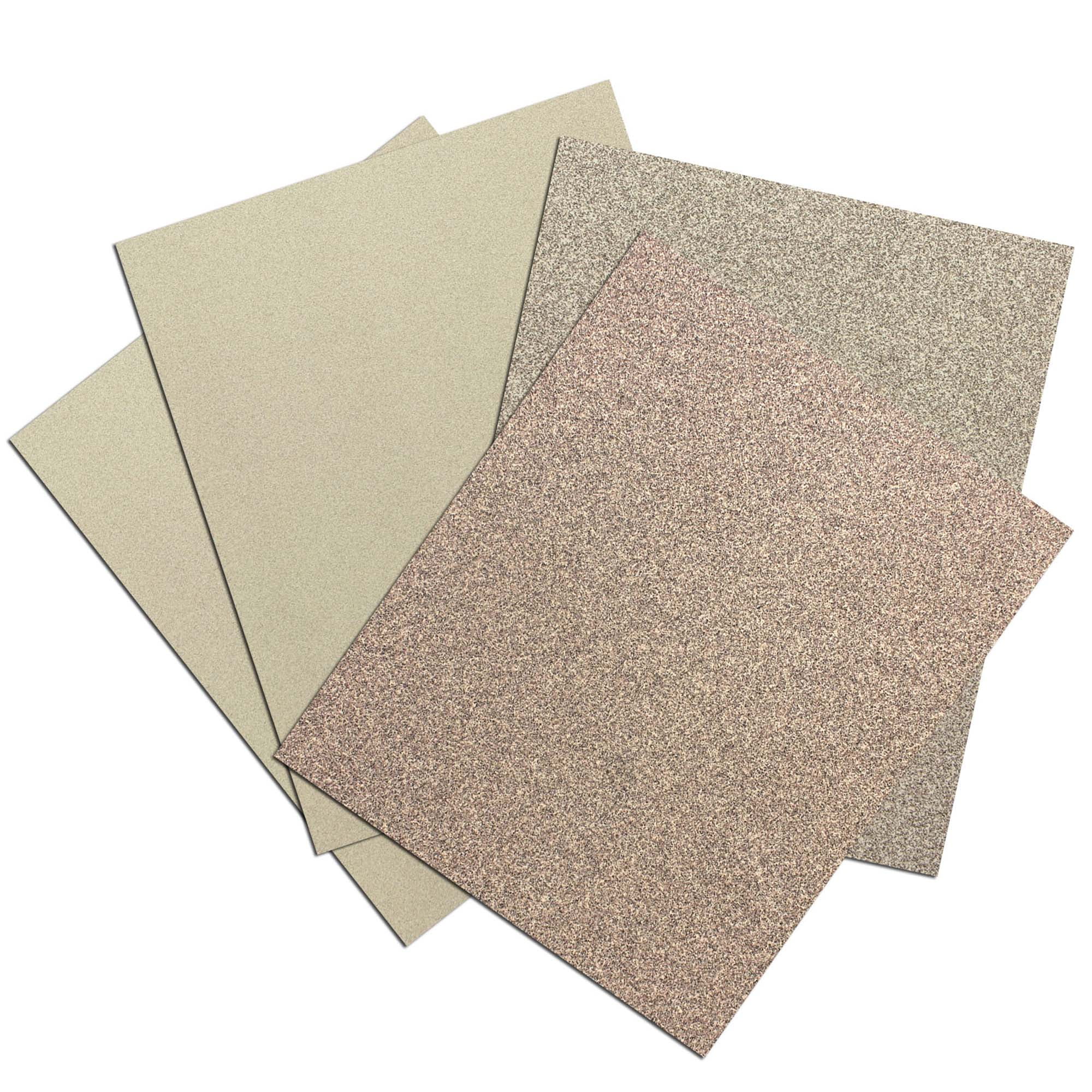 Gator 512405 4.5 in x 5.5 in Assorted Grit 1/4 Sheet Clamp-On Sandpaper Combo Pack, 14 Pieces