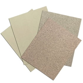 Gator Clamp-On Aluminum Oxide 1/4 Sandpaper Sheets, Assorted 60/80/120/220 Grit, 24-Pack, 5124-05