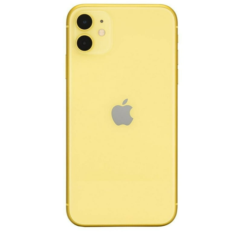 Restored Apple iPhone 11 - Cricket Wireless - 64 GB Yellow Restored Apple iPhone 11 - Cricket Wireless - 64 GB Yellow