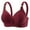 Wine, variant on yievot Wireless Bras for Women No Underwire Comfort Seamless Bras Full Coverage Everyday Bra Plus Size T-Shirt Bras