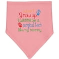 thumbnail image 2 of Inktastic Surgical Tech Like Mommy Baby Bandana Bib, 2 of 4