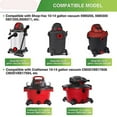 thumbnail image 3 of 12pcs Vacuum Filter Dust Bag For Shop Vac 10-14 Gallon Filter Bag, 3 of 5