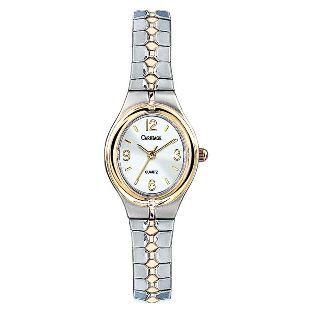 Timex Carriage Women's Cassandra Watch, TwoTone Stainless Steel