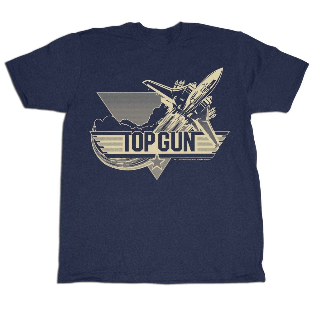 Buy Cool Shirts TOP GUNTOP GUN PLANENAVY ADULT S/S TSHIRT3XL