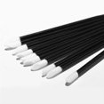 thumbnail image 2 of 100 Pieces Of Portable Lip Brush Lipstick Brush Black Beauty Makeup Tools, 2 of 5