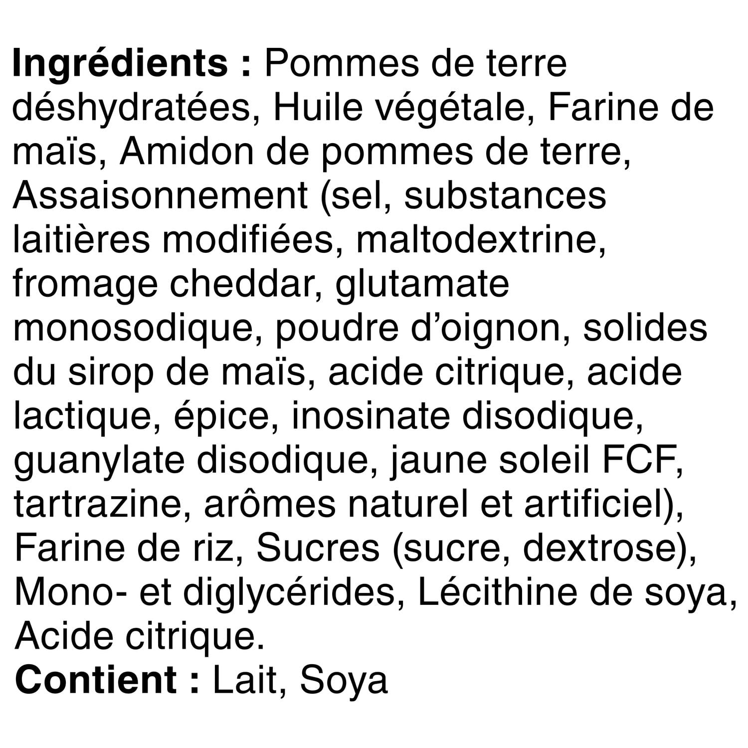 Lay's STAX Cheddar flavoured Potato Crisps, 155 g.