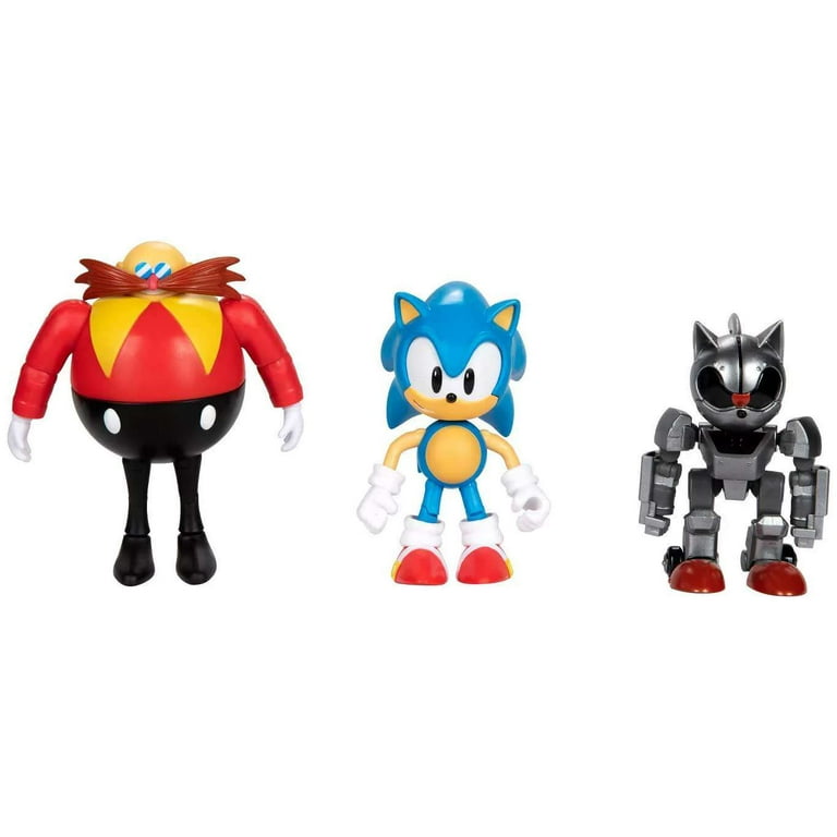 ゲームキャラクター Figure SONIC THE HEDGEHOG 4-Pack Sonic the Hedgehog 30th Anniversary Action Figure Set